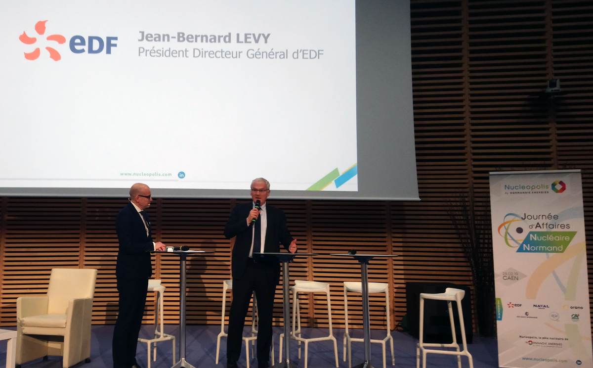 Jean-Bernard Levy à la journée d'affaires du nucléaire normand 2019