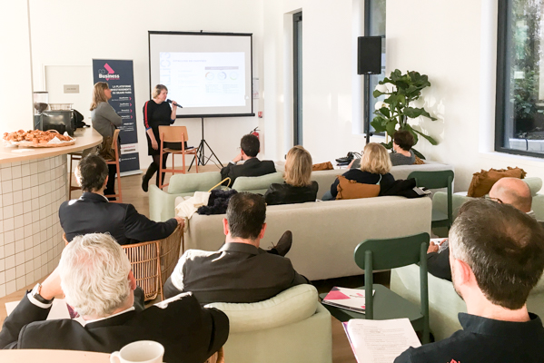 Une vingtaine d’entreprises ont participé à la rencontre organisée par la plateforme CCI Business à Clichy-la-Garenne. © JGP
