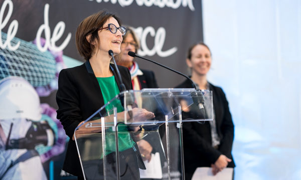 Célia Blauel, présidente d'Eau de Paris. © JGP