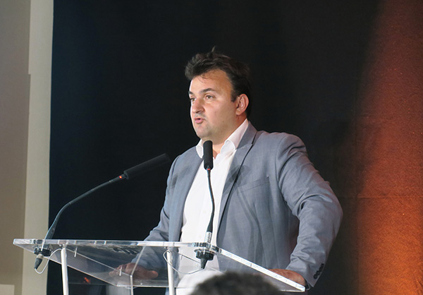 Jean-François Martins, adjoint à la mairie de Paris en charge des sports et des Jeux olympiques et paralympiques. © JGP