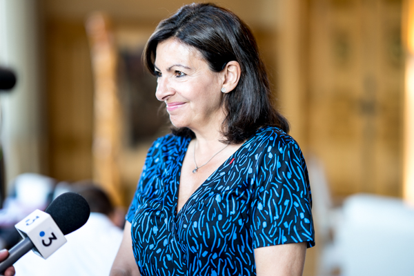 Anne Hidalgo a porté la création du fonds vert de la mairie de Paris. © DR