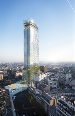 La Tour Montparnasse transformée par Nouvelle AOM - ©nouvelleAOM 