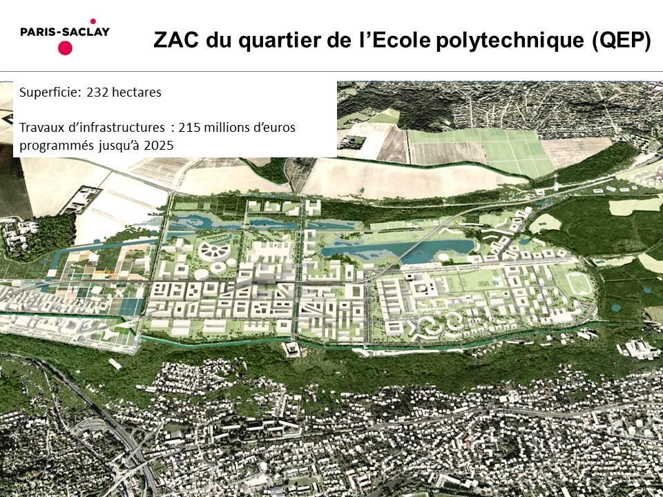 EPA Paris Saclay : ZAC Quatier école Polytechnique