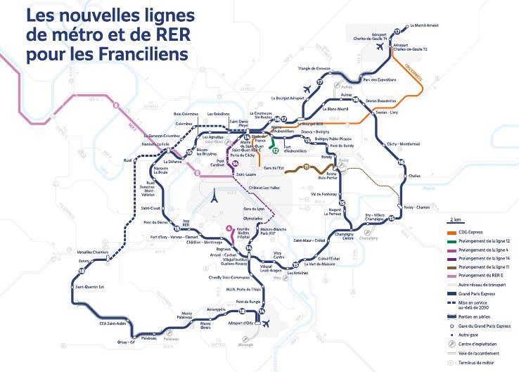 Grand Paris Express : le nouveau calendrier