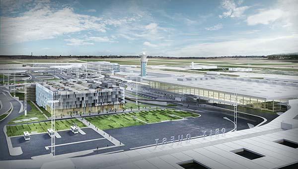 Future gare Aéroport d'Olry. © SGP/ADP/Artefacto