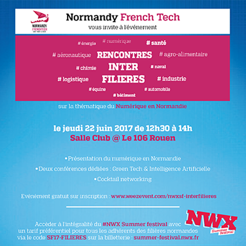 Rencontres Inter-filières sur la thématique du Numérique en Normandie