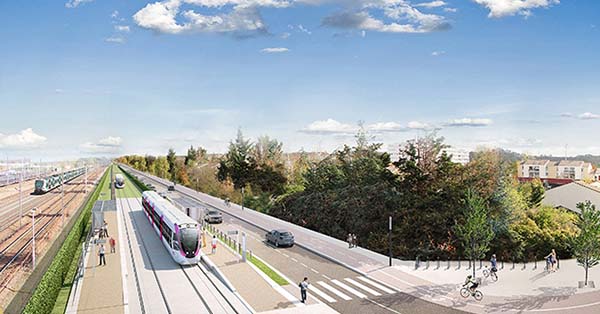 le projet Tram 13 express phase 2 entre Saint-Germain-en-Laye Grande Ceinture et Achères-Ville RER