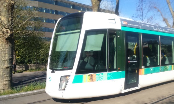Le tramway T3 doit poursuivre son tracé jusqu’à la Porte Dauphine en 2023. © JGP