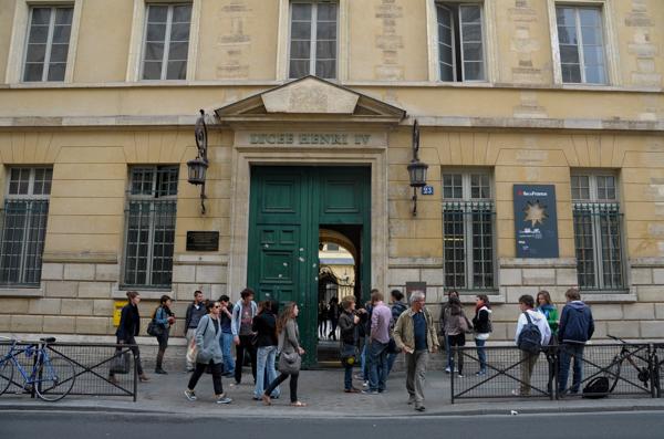 Lycée Henri IV à Paris. © faungg’s